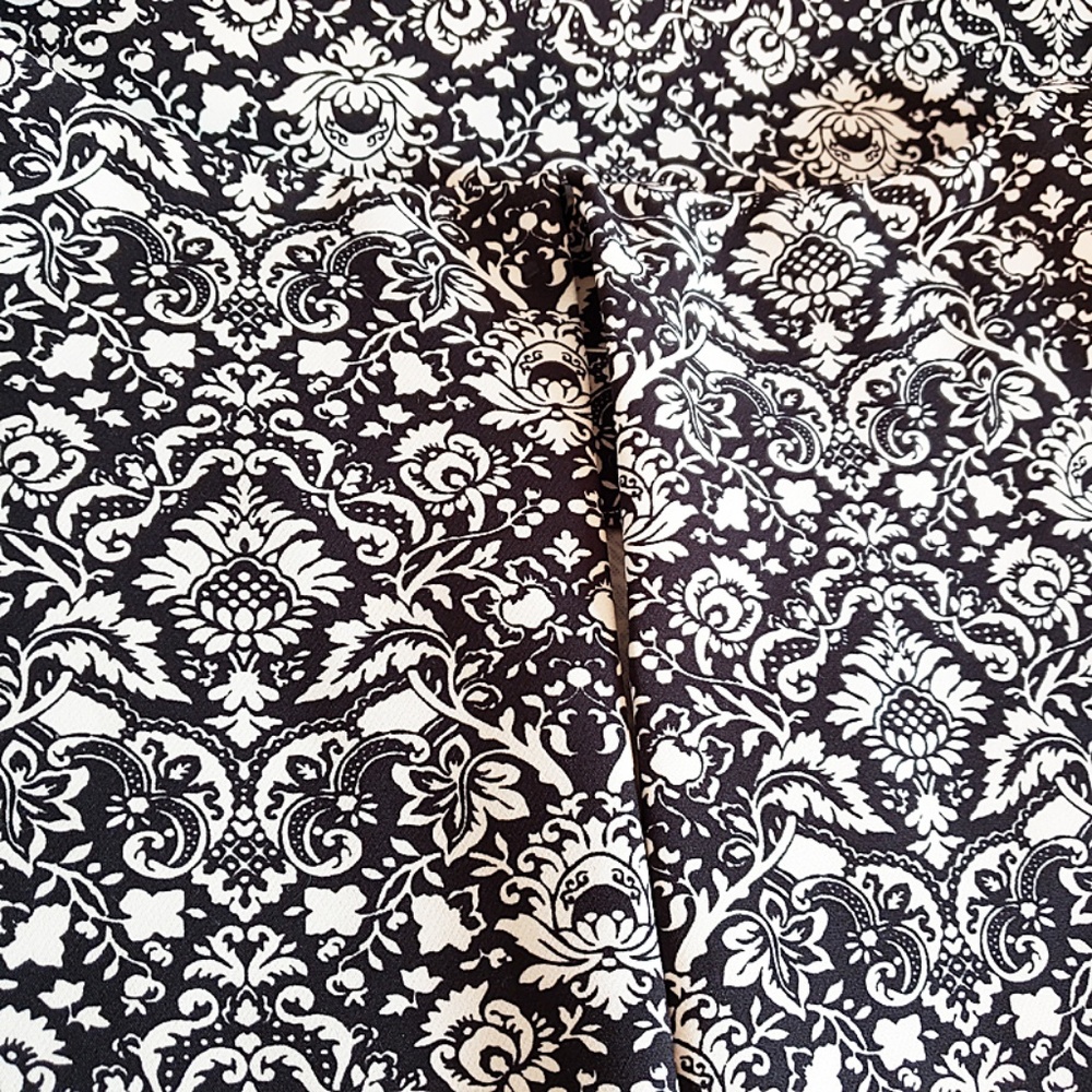 ZARA Woman Black & White Floral Sheath Dress S - Picture 5 of 7
